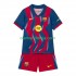 Camisola FC Barcelona Criança Equipamento Quarto 2025-2026 Manga Curta